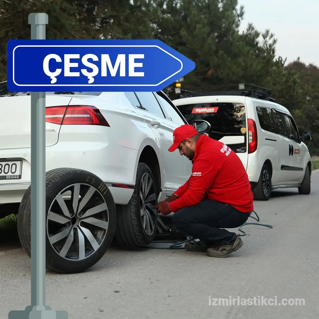 Çeşme’de Güvenilir Mobil Lastik Hizmeti