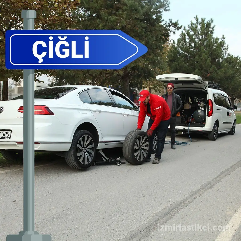 Çiğli’de Güvenilir Mobil Lastik Hizmeti
