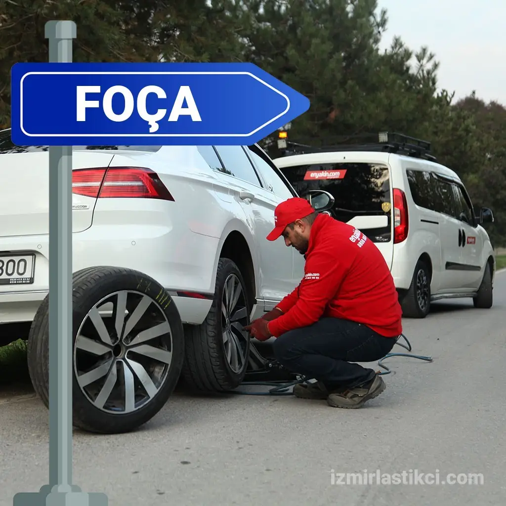 Foça’da Güvenilir Mobil Lastik Hizmeti